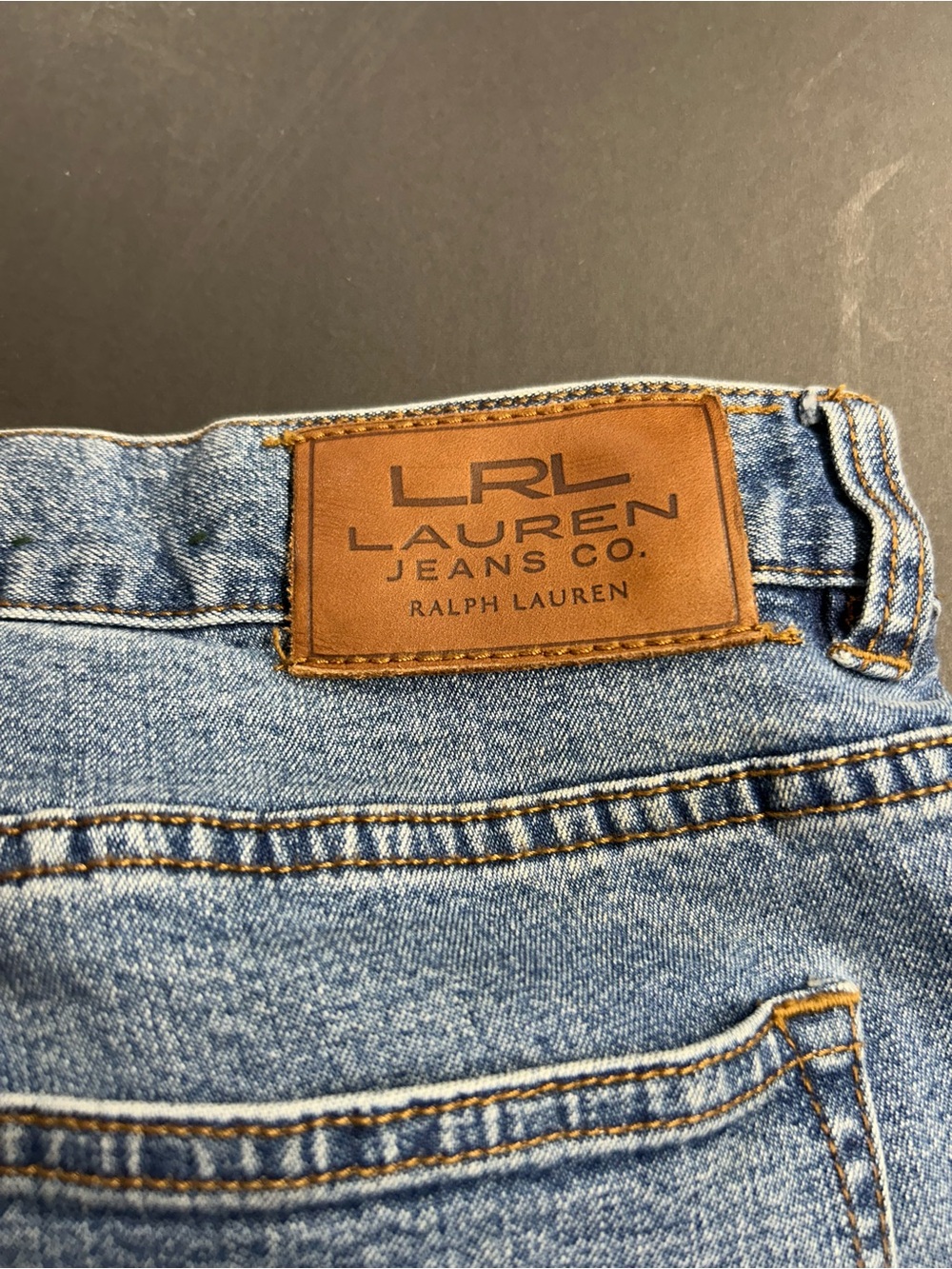 Ralph Lauren Light Wash Straight Leg Jeans, size 6 - Picture 6 of 8